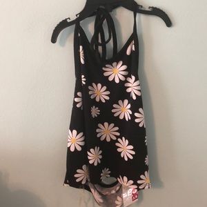 Flower crop top